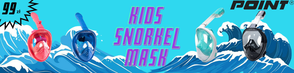 kids snorkel mask
